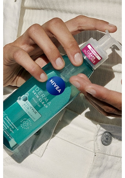 Nivea Derma Skin Clear Yüz Temizleme Jeli 150 Ml 2 Adet