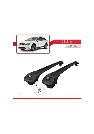 Subaru Xv 2012-2017 Arası İle Uyumlu Ace-1 Ara Atkı Tavan Barı Siyah