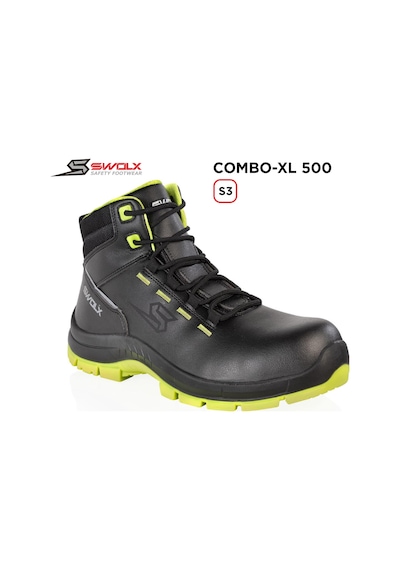Swolx İş Ayakkabısı - Combo-Xl 500 S3 Siyah