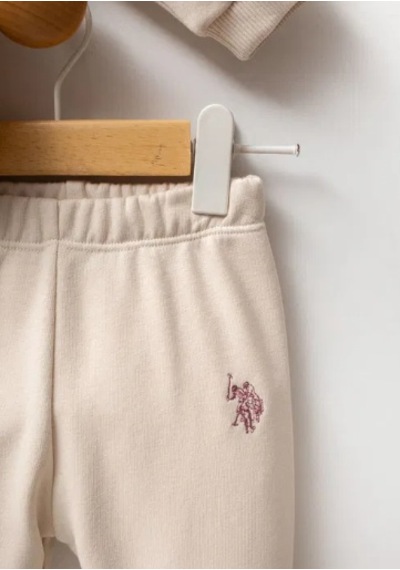 U.S. Polo Assn. U.s. Polo 2li Takım Bej-12707 Bej