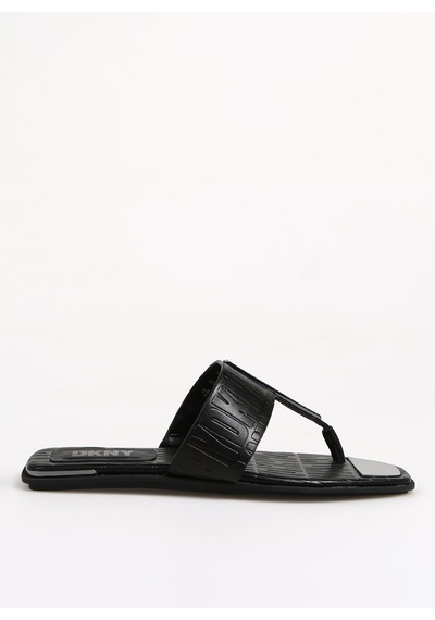 Dkny Siyah Kadın Parmak Arası Terlik K4287301blk