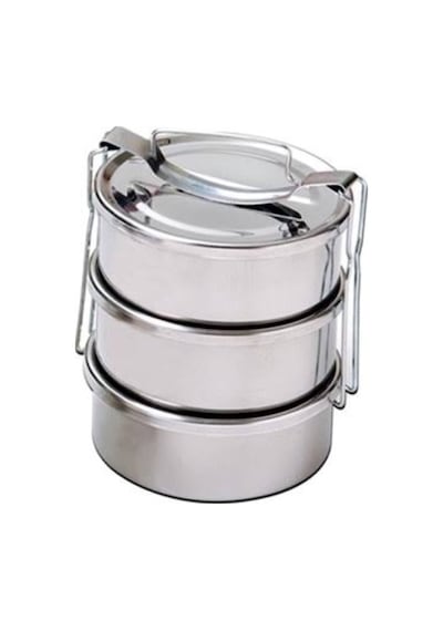 Sefer Tası Yemek Taşıma Kabı 3 Lü 12 Cm Çap Tek Kişilik