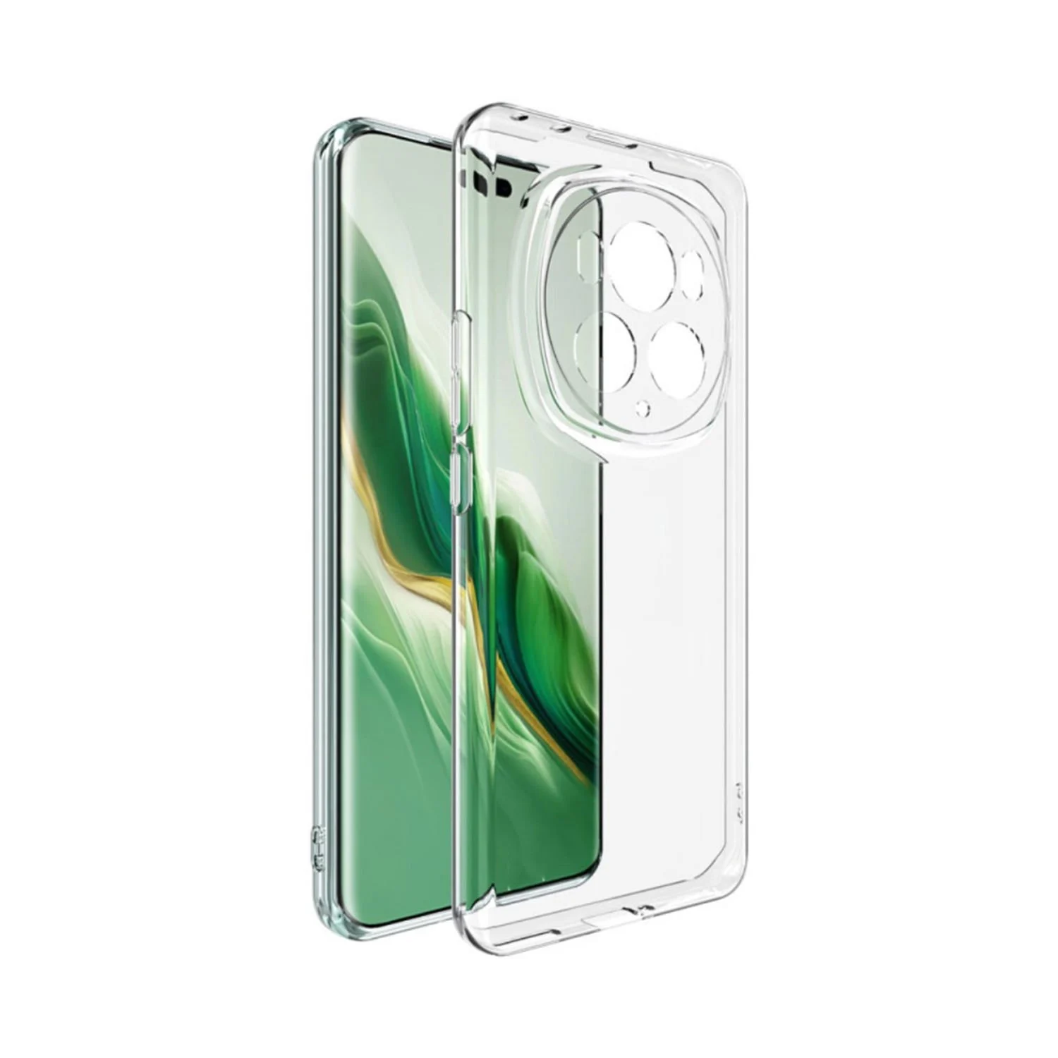 Microcase Honor Magic 6 Pro 5g Slim Serisi Soft Tpu Silikon Kılıf - Şeffaf Al3324