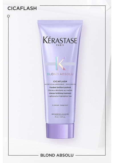 Blond Absolu Cicaflash Sarı Saçlar Için Parlaklık Veren Durulanan Saç Bakım Kremi 75ml