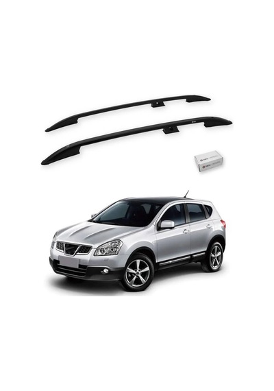 Turtle Nissan Qashqai J10 2007-2013 Tavan Çıtası Crown Siyah