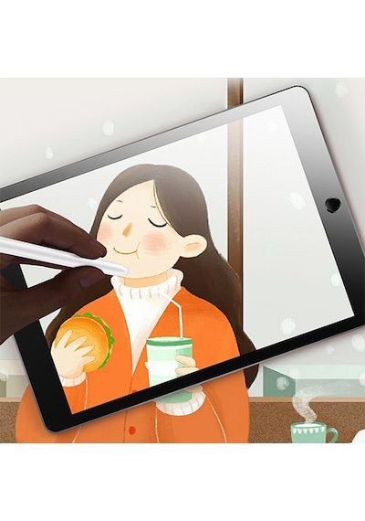 Ally Apple Uyumlu iPad  Air 2020 10.9 Film Darbe Emici Pet Nano Ekran Koruyucu