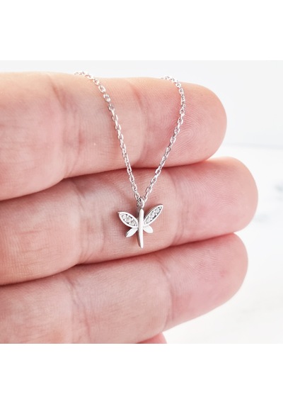 Altınsepeti G1541kl Gümüş Mini Yusufçuk Kolye