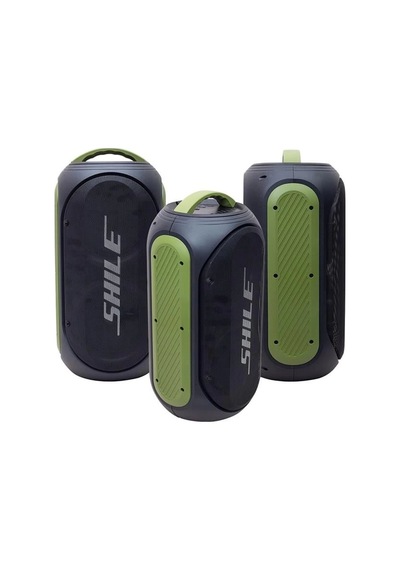 Shile Sl-2019a El Mikrofonlu-kumandalı Usb/sd/bt Işıklı Taşınabilir Şarjlı Seyyar Anfi Diğer