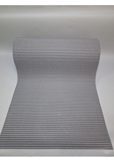 Başak Ev Tekstili 1641 Aqua Mat Islak Zemin Anti Bakteriyel Kaydırmaz Çok Amaçlı Paspası 65 Cm Eninde Gri-65 X 10 Diğer