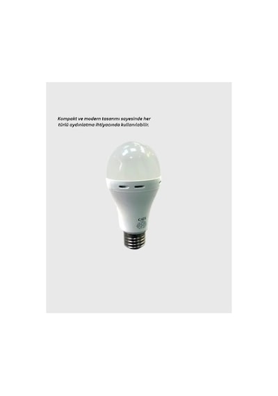 Dl-2030 Şarjlı Led Ampul Çok Renkli