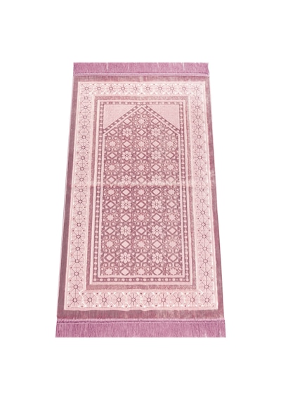 Kadife İnci Seccade Velvet Pearl - Gül Kurusu