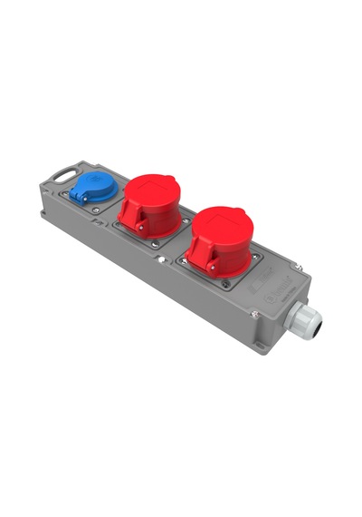 Bemis Cee Tri Box Grup Priz 5/16a. 380v. 2 Ad.+1/16a. 220v. 1 Ad.