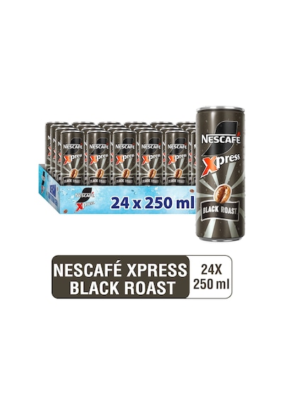 Nescafé Xpress Black Roast Soğuk Kahve 250ml X24 Hazır