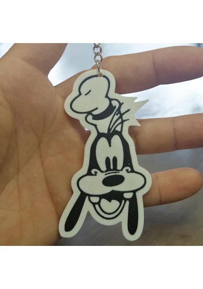 Goofy Sevimli Figür Karakter Anahtarlık Çok Renkli