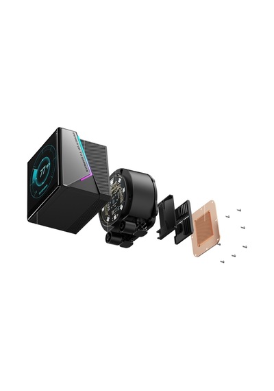 Tcomas Angl 360mm Am5/lga1851 Uyumlu Siyah Sıvı Soğutucu Azaz3tcmas0001