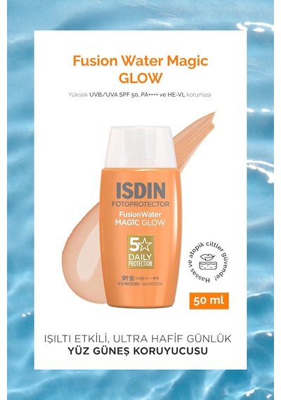Fotoprotector Fusion Water Magic Glow Spf50 50 Ml