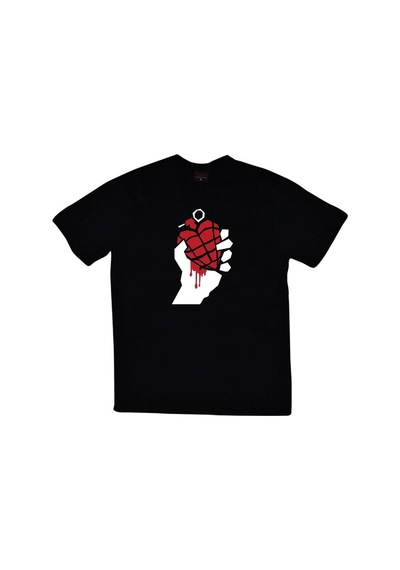 Stoned&Fame Green Day Baskılı Unisex %100 Pamuk Siyah T-shirt SIYAH Siyah