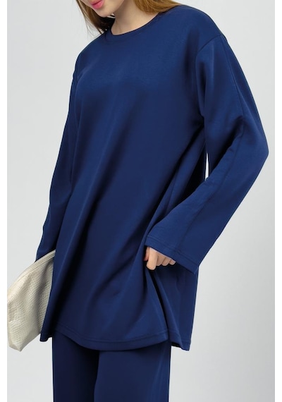 Kadın Modal Tencel Tunik Pantolon Takım Laci