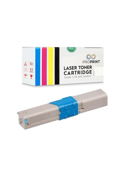 Proprint Oki C332 46508735 Mavi Uyumlu Toner 3000 Sayfa Mc363Dnw