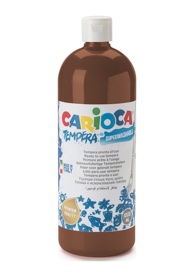 Carioca Tempera Boya - Kahve Rengi (süper Yıkanabilir) 1000ml - 1