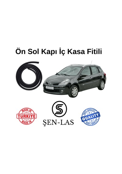 Renault Clio 3 Station Wagon Şen-las Sol Ön Kapı Fitili Şl1002