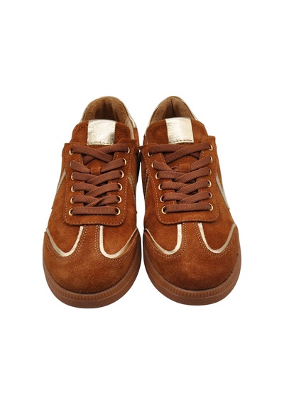 Venüs 2609902y Kadın Süet Deri Sneaker Ayakkabı Taba