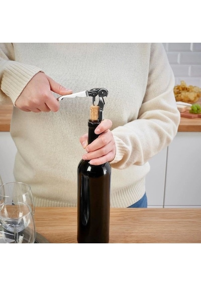 Ikea Segelfısk Sommelier Tirbuşon Ve Şişe Açacağı 12 Cm Krom