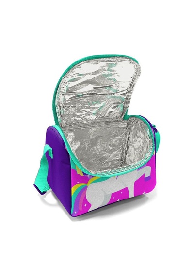 Coral High Kids Mor Su Yeşili Unicorn Desenli Thermo Beslenme Çantası 11833