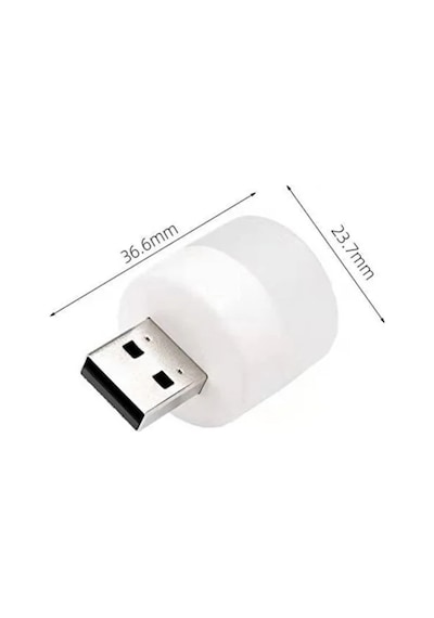 4 Adet Bebek Ve Çocuk Odaları İçin Mini Taşınabilir Usb Led Lamba Powerbank Laptop Pc Uyumlu Tak Çalıştır Mikro Gece Aydınlatma Lambası Bebek Odası Koridor Kamp Için Yuvarlak Küçük Kompakt Ampul