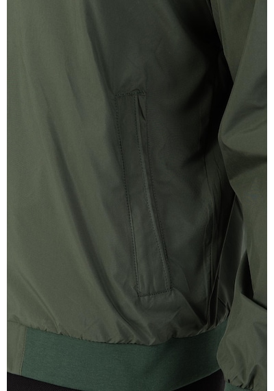 Maraton Sportswear Regular Erkek Dik Yaka Takma Kol Basic Yeşil Ceket 21871 YESIL Yeşil