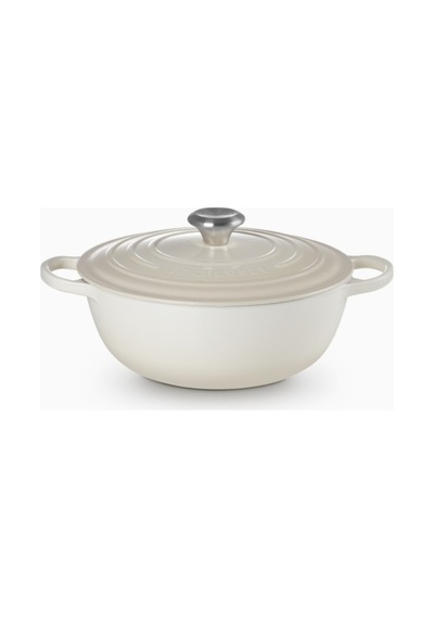 Le Creuset La Marmite Fransız Lüksü Döküm Tencere Krem 26 Cm