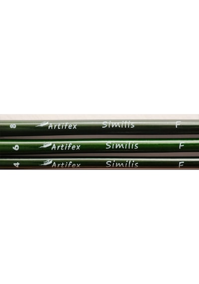 Artifex Vegan Yağlıboya Düz Resim Fırçası - 1 Adet Similis No4