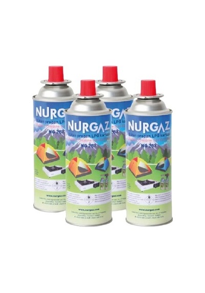 Nurgaz 220gr Ng207 4 Adet Valfli Kartuş Set