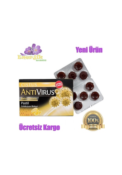 Cistus Ballı-Limonlu Pastıl- Cistus Pastil
