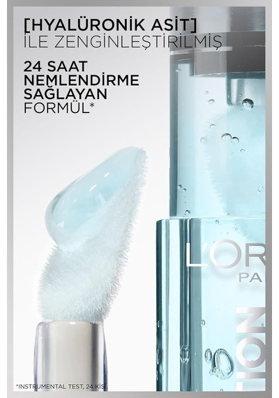 L'oreal Cosmetics Plump Ambition Hyaluron Lip Oil Ph Dudak Parlatıcısı - 116 Black Diğer