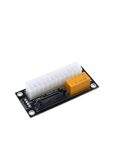 24 Pin To 4 Pin Sata 2 Atx Güç Kaynağı Birleştirici Add2Psu Maden