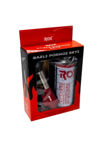 Rox Gazlı Pürmüz Seti 153rox0295 Kırmızı