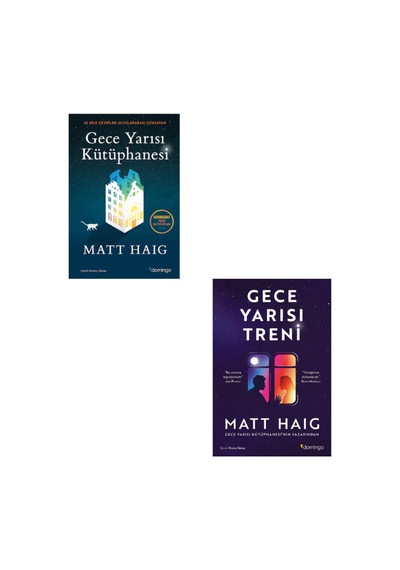 Gece Yarısı Kütüphanesi & Gece Yarısı Treni 2 Kitap Set