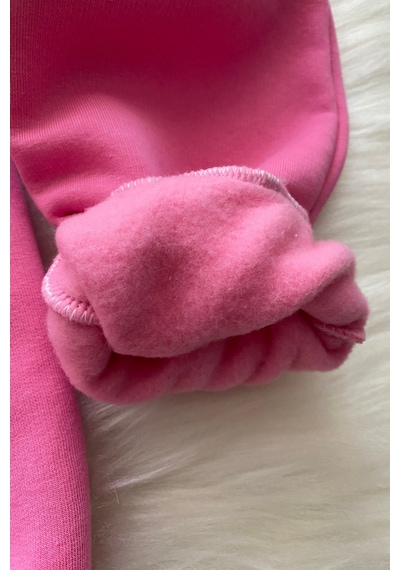 Turuncu Gardrop Fashion Girl Kız Çocuk Takım Pembe