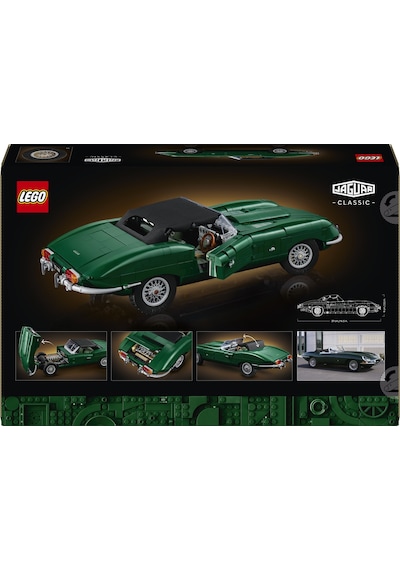 LEGO® Icons Jaguar E-Type 11381 - Yetişkinler için Gerçekçi Detaylar İçeren Yaratıcı Spor Araba Modeli Yapım Seti (1673 Parça)