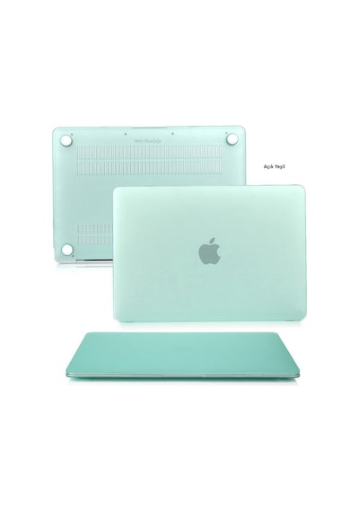 Apple Uyumlu MacBook Air Kılıfı 13 İnç Mac Air Mat Eski Usb'li Model 2010-2017 A1369 A1466 İle AÇIK YEŞİL