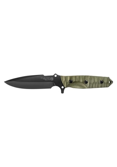 Tb Outdoor Maraudeur G10 Saplı Kamp Bıçak Haki Siyah