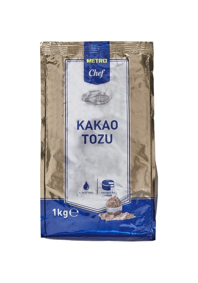Metro Chef Kakao 1 Kg %10-12 Yağ Oranı Pastacılık Ve Gıda Üretimi İçin 5'li Avantaj Paketi - 5 Tarı