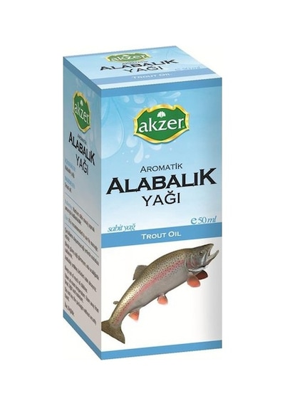 Akzer Alabalık Yağı 50 ML