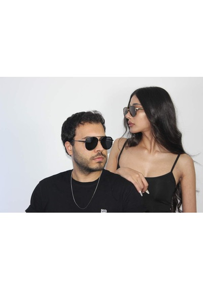 Dupont Mılano Dupont B166 001 56 18 145 Unisex Güneş Gözlüğü Siyah