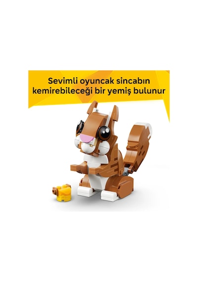 LEGO® Creator 3’ü 1 Arada Sevimli Hayvanlar: Oyunbaz Yavru Köpek 31382 – 8 Yaş Üzeri Çocuklar için Oyuncak Yapım Seti (336 Parça)