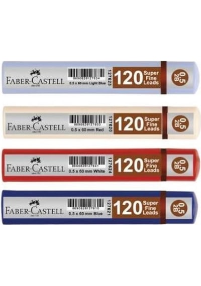 Faber Castell Grip Min 2B 60 MM Kalem Ucu 120'li 1 Adet Tüp