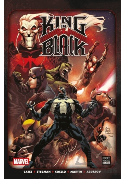 Venom Cilt 7 - King İn Black Cilt 1 Marmara Çizgi