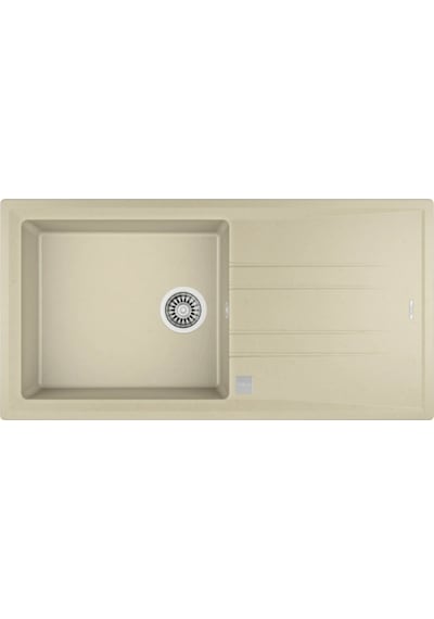 Teka Stone 60 L-Tg Tek Gözlü Tezgahüstü Topasbej Granit Evye
