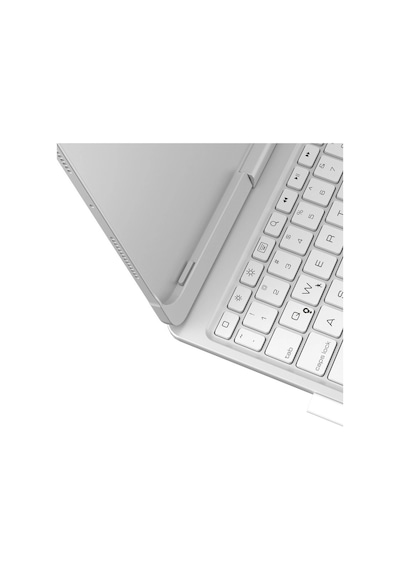 İpad Uyumlu Pro 11 2024 F11 Ats Kılıf Magic Dönen Klavyeli Tablet Kılıf - Gümüş - 100 Diğer